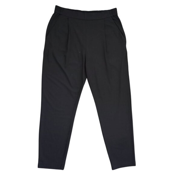 AllSaints Black Women's Tapered Pants - Elastic Waist, Size 4 (US) - Picture 5 of 13